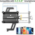 ROCKBROS Bike Phone Mount Holder, 360° Rotatable Aluminum Clip for iPhone 11 12 13 Pro Max Mini