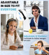 Wired headset with Microphone for computer PC Laptop, 3.5mm Jack Headset with Clear Chat Mic for office-Black (1 Pack)
