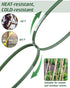 8 Inch PA66 100 3.6mm 45 Lbs, Green Zip Ties, Pcs Heavy Duty Plastic Wire Ties with Premium Self-locking Nylon Cable