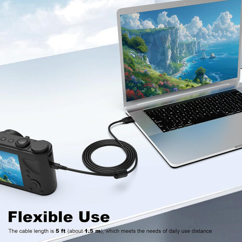 CB-USB1 C-1 C-2, C-200, C-2040 D-100, D-150, E-10, E-100 C300, CX7300, CX7310, CX7330, CX7430 Replacement USB Cable