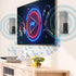 Pair Steel Black Wall Mount Brackets for Bose OmniJewel Lifestyle 650 Home Entertainment System