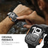 FULLIFE 11/10 46mm Waterproof Cover for Apple Watch Series Case | Rugged Bumper | with Screen Protector | for Men Women