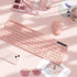 Wireless Keyboard and Mouse for MacBook - Vivefox Pink Wireless Keyboard with Phone Holder and USB Receiver