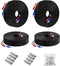 Anlapus 4 Pack 100ft/30m All-in-One Video Power Cable, BNC Extension Surveillance Camera