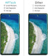 HPTech (2 Pack) Designed for Samsung Galaxy A53 5G Tempered Glass Screen Protector, Support Fingerprint Reader, Anti Scratch, Bubble Free, Case Friendly