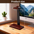 Vruelia Headset Walnut Wood Headphone Stand with Pen Holder - Desktop Wooden Headphone Stand, Solid Wood Holder