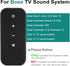 Replacement Remote Control Compatible with Bose Solo 5 10 15 Sound Bar, Replace for Bose Cinemate Series II IIGS 1SR 10
