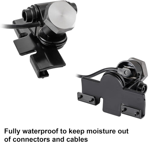 eifagur PL-259 16.5 Adjustable NMO Antenna Lip Hatchback Mount W/NMO Mount Cap UHF Male ft Cable for Vehicle Truck Car