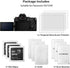 Rieibi (3 Packs) Screen Protector for Panasonic S5II S5IIX Camera, 0.25mm 9H Hardness Tempered Glass Film