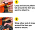 Twin-Straps by Wrap-It Storage - 16" (6-Pack) Hook and Loop Hanging Cable Wrap for Cord and Hose Storage