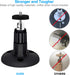 Wall Mount Compatible with Wyze Cam Pan & Wyze Cam V3/Ring Camera, Adjustable Indoor Outdoor Mount for Wyze Cam Pan, Wyze Cam Outdoor, Wyze Cam V3/ArloPro/2/3/4/5//Ultra/Ultra 2 Pack Black