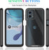wahhle for Moto G 5G 2023 Case, Full Body Shockproof Slim Fit Bumper Protective Cover with Built-in Screen Protector