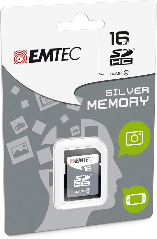 EMTEC 16 GB Class 4 Jumbo Super SDHC Memory Card