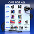 66W High-Speed Car Charger, 5-Port Fast Charging Hub with PD & QC3.0, Universal Compatibility for iPhone, Samsung, Pixel