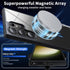 Magnetic Galaxy S22 Ultra Case, Black Slim Protective Translucent Matte, Compatible with MagSafe, 10 FT Military Grade