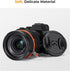 K&F Concept 52mm Lens Cap Cover, 4-in-1 Center Pinch Lens Cover with Anti-Loss Keeper Leash & Microfiber Cleaning Cloth