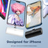 UPEB 5000mAh 2 Packs Pack 14/13/12/11/XR/X/SE/8/7/6 Small Portable Charger for iPhone with Built in Cable, MFi