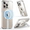 ESR Clear Case for iPhone 15 Pro Max, Compatible with MagSafe, Fully Adjustable Flickstand, Military-Grade Drop