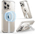ESR Clear Case for iPhone 15 Pro Max, Compatible with MagSafe, Fully Adjustable Flickstand, Military-Grade Drop