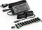 45W Universal DC Power Supply, 15V 13.5V 12V 9V 7.5V 6V 5V Switching AC Adapter for LED Strip Lights, Baby Monitors