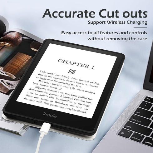 Idocolors 7" Paperwhite(12th Gen-2024), 6(KPW6) Paperwhite(2024), Case for Kindle New e-Reader Kindle Paperwhite PU