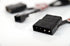 Noctua NA-SAC1, 3 to 4 Pin Adaptor Cables for PC Fans, Black
