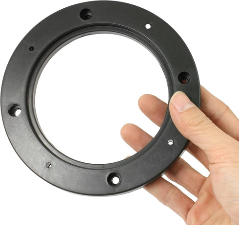 Unifizz 2Pcs Car Speaker Spacer Ring, Acrylic Transparent Mounting Spacer Plate, 146mm ID for 4 Inch Speakers