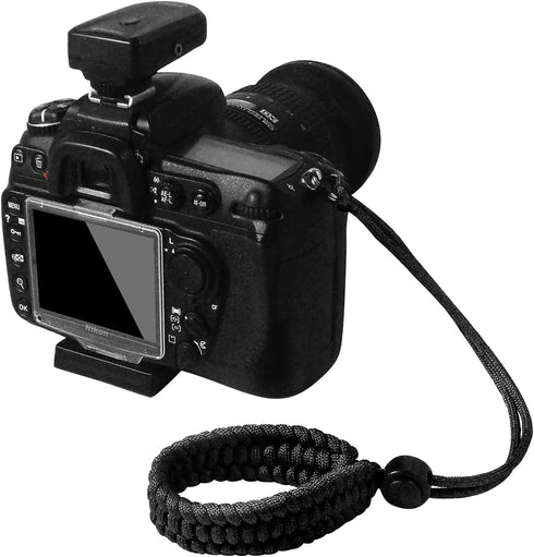Wrist Lanyard - Paracord Adjustable Camera Hand Strap/Bracelet for DSLR, Mirrorless Camera