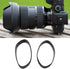 1 Set 24-70mm F/2.8 Camera Lens Zoom and Focusing Rubber Rings Compatible with Sigma DG DN Art