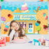 Retyshia 5x3Ft Summer Ice Cream Backdrop Banner Ice Cream Shop Birthday Backdrop for Party Dessert Parlor Photography