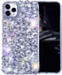 Bonitec Compatible with iPhone 13 Pro Max Case, 3D Glitter Sparkle Bling Luxury Shiny Crystal Rhinestone Cover