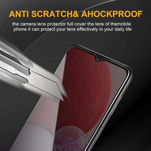 3 Pack Privacy Screen Protector for Samsung Galaxy A12/A13/A13 LTE/A32 5G/A03S/A02S, Anti Spy Tempered Glass 9H