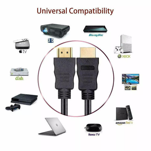 Musstad M2 M2 MP200-01 HDMI Cable Audio Video AV to HD TV HDTV Cord for AAXA LED Micro Pico Portable Projector