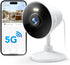 5G & 2.4G Indoor/Outdoor Security Camera for Home, Baby, Elder, Dog, Pet with Phone App and Color Night Vision