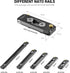 SMALLRIG Universal Low-Profile Quick Release NATO Rail 50mm/2inches Long with 1/4'' Screws for Camera Cage EVF Mount