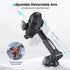 APPS2Car Suction Cup Phone Holder - Windshield/Dashboard Mount with Strong Sticky Gel Pad, Matte Black