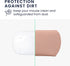 kwmobile Mouse Pouch for Apple Magic Mouse 1/2 & Logitech Pebble Wireless Case, PU Leather - Dusty Pink