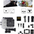 VBESTLIFE Mini Ultra HD Action Camera, 1080P 12MP Sports Camera with Wide Angle Lens, Full HD 2.0 Inch TFT LCD Screen,