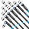 Bojianxin 3 in 1 Magnetic Charging Cable - 540 Rotation, 7-Pack (1.6ft/3.3ft/6.6ft/10ft) for Micro USB & Type C