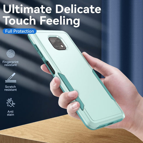 Asuwish 2021 21 5G XT2117-4 Phone Case for Moto G Power with Tempered Glass Screen Protector Cover and Slim Thin Hybrid