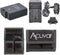 EN-EL21 High-Capacity Battery with Car/Home Charger + Acuvar Battery Pouch for 1 V2 & More | ENEL21