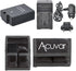 EN-EL21 High-Capacity Battery with Car/Home Charger + Acuvar Battery Pouch for 1 V2 & More | ENEL21