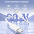 USB C Cable for iPhone 15 Charger Cord 6FT 3 Pack, 60W Woven USB C to C Replacement for iPhone 15