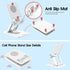 Aiwode 360° Rotating Cell Phone Stand, Desk Phone Holder, Portable Cellphone Cradle, Foldable Phone Stand for iPhone