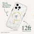 Rifle Paper Co. iPhone 15 Pro Max Case, Cute Floral Pattern, Compatible with MagSafe, 12ft Drop Protection