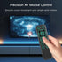 iPazzPort 3-in-1, 2.4G 7 Mini Wireless Keyboard Air Mouse Remote Backlit Keyboard with Remote Control Both Sides