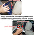 TFY Universal Car Headrest Mount Holder for Portable DVD Player