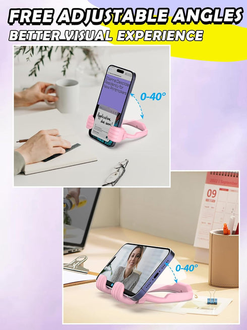 Stocking Stuffers for Teens and Adults: Thumbs Up Lazy Phone Stand Holder Gadgets for Christmas Gifts