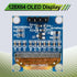 ZHWXFW 3 0.96 Inch 128X64 I2C 4 Pcs OLED Display Module Self-Luminous Mini Screen Board Pin Font Color Blue for Arduino
