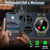 Military Smart Watch, 1.52-Inch Touch Screen Tactical Smartwatch with Text, Call, Heart Rate - Green